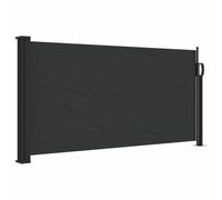 Store latéral rétractable Polyester Auvent solaire extérieur de Patio vidaXL vid