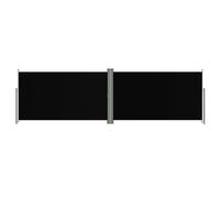 Vidaxl Auvent Latéral Rétractable Noir 160x600 Cm Noir