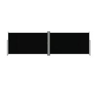 Vidaxl Auvent Latéral Rétractable Noir 180x600 Cm Noir
