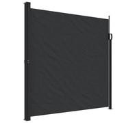 vidaXL Auvent latéral rétractable Noir 200x300 cm