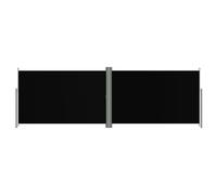Vidaxl Auvent Latéral Rétractable Noir 200x600 Cm Noir