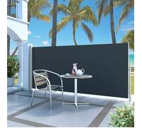 Vidaxl Auvent Latéral Rétractable 140 X 300 Cm Noir Noir