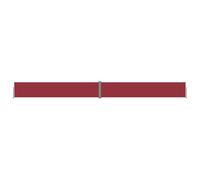 Vidaxl Auvent Latéral Rétractable Rouge 117x1200 Cm Rouge
