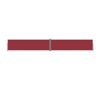 Vidaxl Auvent Latéral Rétractable Rouge 140x1000 Cm Rouge