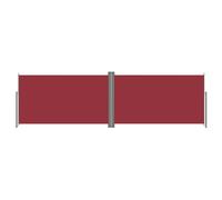 Vidaxl Auvent Latéral Rétractable Rouge 160x600 Cm Rouge