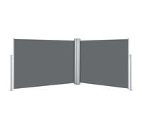 vidaXL Auvent Latéral Rétractable Store Latéral Brise-vue Abri Soleil Jardin Terrasse Balcon Exterieur Résistant aux UV 48474