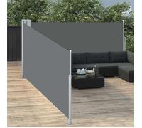 vidaXL Auvent Latéral Rétractable Store Latéral Brise-vue Abri Soleil Jardin Terrasse Balcon Exterieur Résistant aux UV 48474