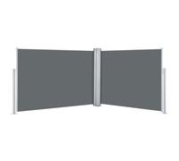 vidaXL Auvent latéral rétractable Anthracite 120 x 1000 cm