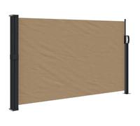 vidaXL Auvent latéral rétractable Taupe 117x300 cm, écran d’intimité de Jardin, Brise-Vue de Balcon, écran d'extérieur, Brise-Vue d'extérieur