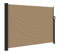 vidaXL Auvent latéral rétractable Taupe 140x500 cm, écran d’intimité de Jardin, Brise-Vue de Balcon, écran d'extérieur, Brise-Vue d'extérieur
