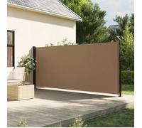 vidaXL Auvent latéral rétractable taupe 160x300 cm, écran d’intimité de jardin, brise-vue de balcon, écran d'extérieur, 4004319