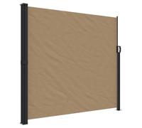 vidaXL Auvent latéral rétractable Taupe 180x600 cm, écran d’intimité de Jardin, Brise-Vue de Balcon, écran d'extérieur, Brise-Vue d'extérieur