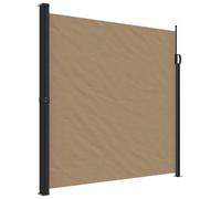 vidaXL Auvent latéral rétractable Taupe 200x300 cm, écran d’intimité de Jardin, Brise-Vue de Balcon, écran d'extérieur, Brise-Vue d'extérieur