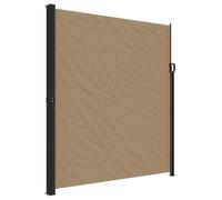 vidaXL Auvent latéral rétractable 4004379 Taupe 220x300 cm