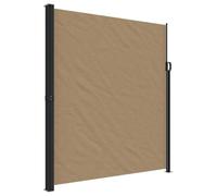vidaXL Auvent latéral rétractable Taupe 220x500 cm, écran d’intimité de Jardin, Brise-Vue de Balcon, écran d'extérieur, Brise-Vue d'extérieur