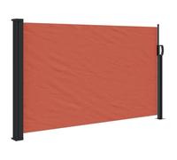vidaXL Auvent latéral rétractable Terre Cuite 120x600 cm, écran d’intimité de Jardin, Brise-Vue de Balcon, écran d'extérieur, Brise-Vue d'extérieur