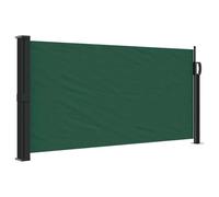 Vidaxl Auvent Latéral Rétractable Vert Foncé 100x300 Cm