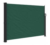 Vidaxl Auvent Latéral Rétractable Vert Foncé 140x600 Cm