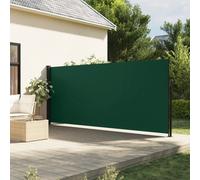 Vidaxl Auvent Latéral Rétractable Vert Foncé 160x600 Cm