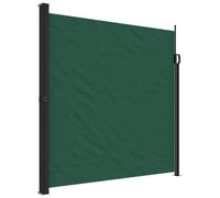 vidaXL Auvent latéral rétractable Vert foncé 200x600 cm, écran d’intimité de Jardin, Brise-Vue de Balcon, écran d'extérieur, Brise-Vue d'extérieur