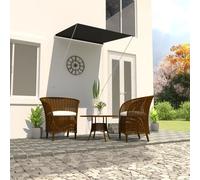 Vidaxl Auvent Rétractable 100x150 Cm Anthracite Gris