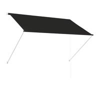 vidaXL Auvent Rétractable 200x150 cm Anthracite Store Abri Soleil Jardin