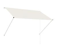 vidaXL Auvent rétractable 200 x 150 cm Crème 143765