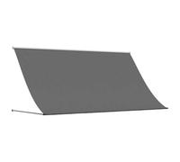 vidaXL Auvent rétractable 300x150 cm tissu et acier anthracite
