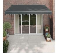Auvent Rétractable Store Banne Abri Solaire Balcon Jardin Terrasse vidaXL