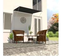 vidaXL Auvent rétractable 143758 - Pare-soleil, Pare-vue, Brise-vent - Anthracite