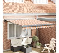 Vidaxl Auvent Rétractable Automatique À Rayures 350x250 Cm