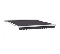 vidaXL Auvent Rétractable Automatique Anthracite 300x250 cm