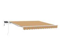 Vidaxl Auvent Rétractable With Multicolore 300 X 250 Cm Tissu