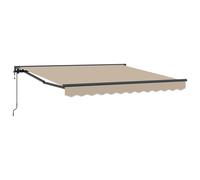 Vidaxl Auvent Rétractable Beige 350x250 Cm