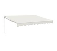 Luifel uittrekbaar 3x2,5 m stof en aluminium crÃmekleurig3154426