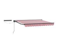vidaXL Auvent rétractable électrique 3 x 2,5 m, Couverture de terrasse extérieure, auvent électrique rétractable Moderne, Protection Polyvalente, résistant aux intempéries