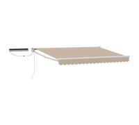 Vidaxl Auvent Rétractable Électrique Beige 3,5 X 2,5 M