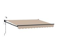 Vidaxl Auvent Rétractable Électrique Beige 3 X 2,5 M