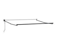 Vidaxl Auvent Rétractable Électrique Gris Clair Et Blanc 3 X 2,5 M
