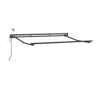 vidaXL Auvent électrique extensible - 2,5 x 2 m - Pour jardin et terrasse - Moderne - Rectangulaire - Auvent électrique - Pare-soleil réglable - Résistant aux intempéries