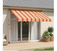 vidaXL Auvent rétractable manuel Multicolore 350 x 115 x 300 cm 42037063