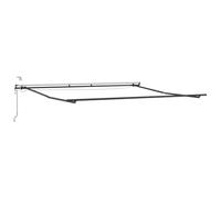 vidaXL Auvent rétractable pour Jardin, Toit Moderne de terrasse et Balcon, système Ajustable et Installation Facile