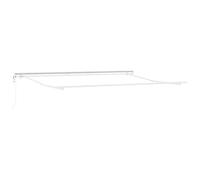 vidaXL Auvent rétractable pour Le Jardin, canopée de terrasse, système Moderne avec Installation réglable