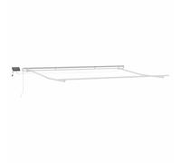 vidaXL Auvent Retractable pour l'extérieur, Ombre de Soleil, Couverture de Jardin, système Moderne pour terrasse et Balcon, Solution d'installation Ajustable