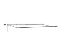 vidaXL Auvent rétractable pour terrasse, Ombre de Jardin, système Moderne avec Installation réglable