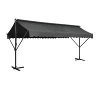 vidaXL Auvent sur pied 500 x 300 cm Anthracite