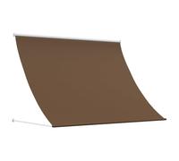 vidaXL Auvent Taupe 150 x 150 cm, Auvent Moderne, Toile Anti-UV, Ombre Ajustable, Jardin rétractable, Protection Soleil terrasse
