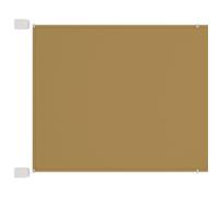 vidaXL Luifel verticaal 60x800 cm oxford stof beige148252 Beige G