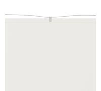 Vidaxl Auvent Vertical Blanc 140x270 Cm Tissu Oxford Blanc