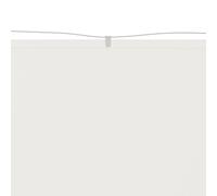 Vidaxl Auvent Vertical Blanc 140x420 Cm Tissu Oxford Blanc